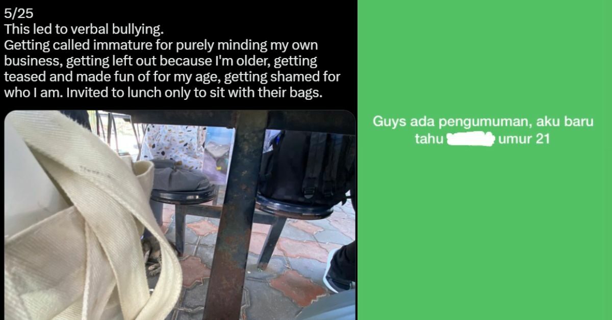 Dibuli Kerana Usianya, Wanita Sabah Ini Kongsi Pengalaman Dilayan Teruk Oleh Rakan Kolej