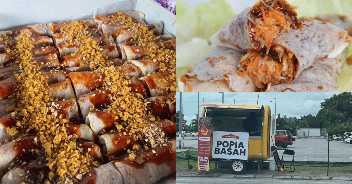 Guna Sos Dan Kulit Popia Homemade, Warga Kuching Wajib Cuba Popia Basah Di Bandar Baru Samariang