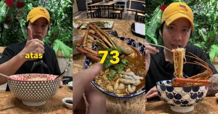 Habiskan RM70 Demi Semangkuk Laksa Sarawak, 'Review' Dari Tiktoker Ini Raih Perhatian Netizen