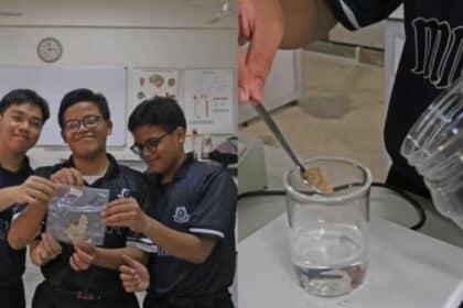 Hanya Ada Makmal Sekolah, 3 Pelajar Di Sabah Cuba Cipta Bioplastik Dari Rumpai Laut