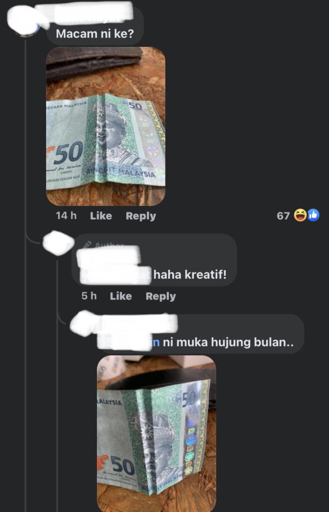 Netizen Geli Hati Dengan Wang Palsu Ini Tapi Celah Mana Yang Palsu?