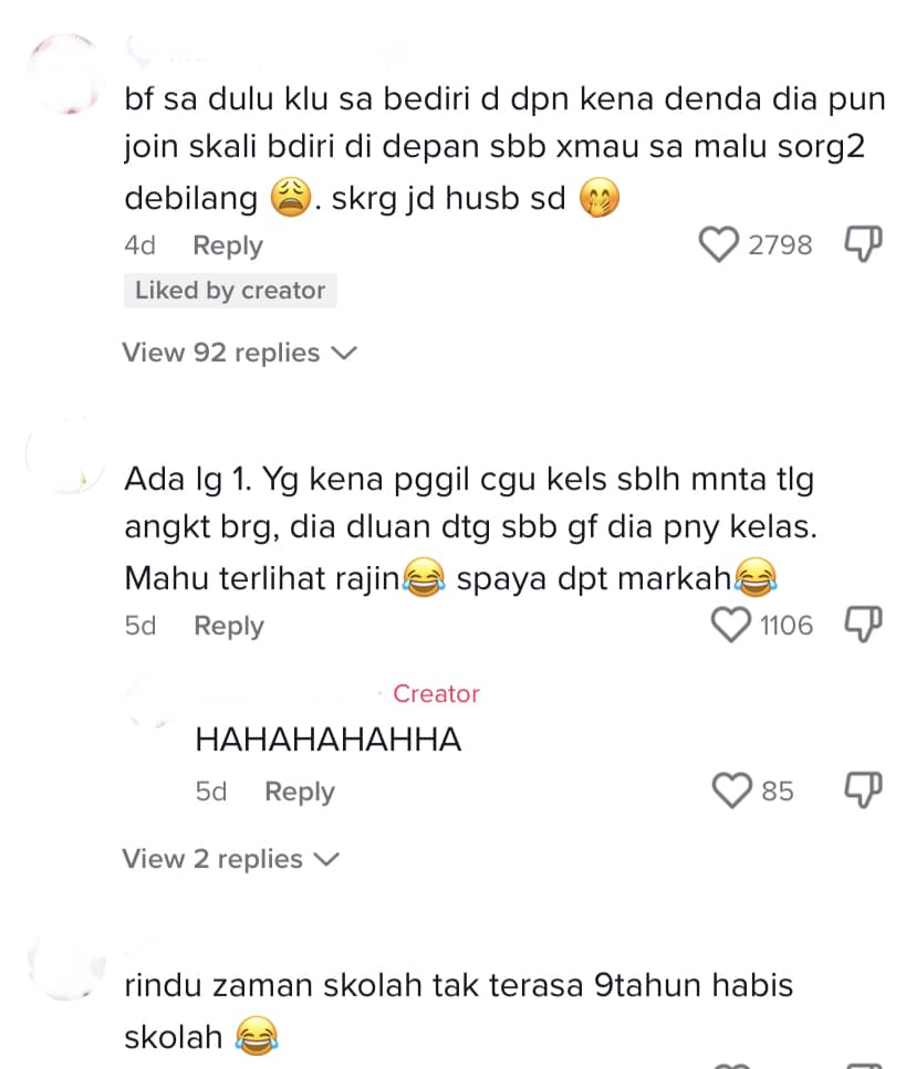 Video 'Cinta Monyet' Masa Sekolah Curi Perhatian Ramai