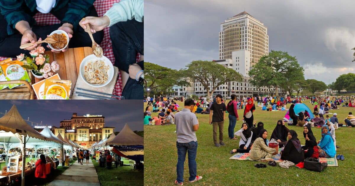 Juh Berambeh Sungkey, Buka Puasa Picnic-Style Kini Kembali Di Padang Merdeka Kuching