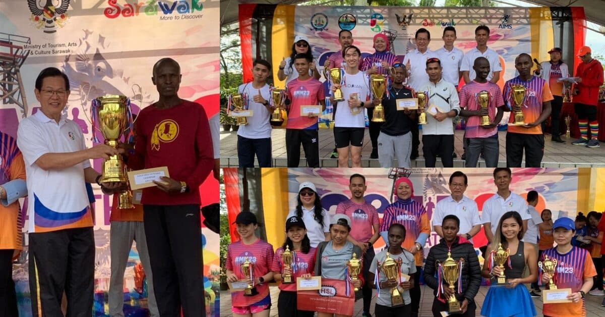 Kali Ini Acara Miri Marathon 2023, Lagi Sekali Warga Kenya Berjaya Bolot Gelaran Juara 42km