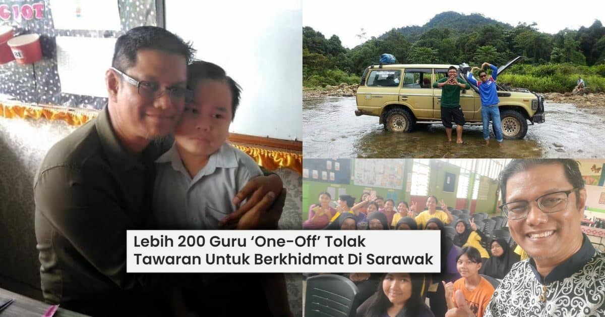 Kecewa Bakal Pendidik Tolak Tawaran, 'Ikon Guru' Ini Pula Kongsi Keindahan Mengajar Di Sarawak