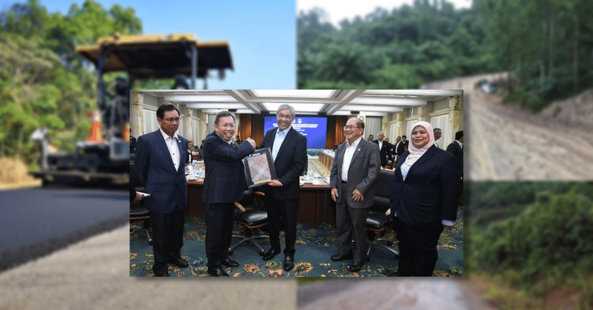 Kerajaan Arah Siapkan Naik Taraf Jalan Di Pedalaman Sarawak Sebelum Krismas Tahun Ini