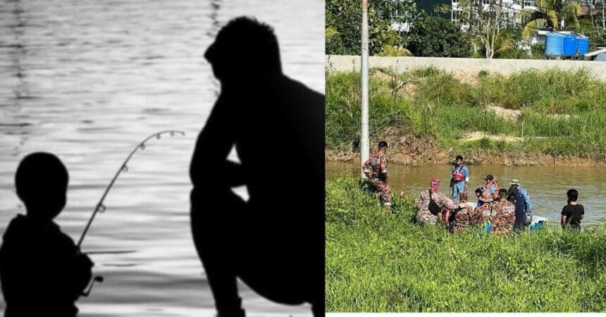 Kereta Terjatuh Ke Dalam Sungai, Seorang Lelaki Di Sabah Lemas Ketika Cuba Selamatkan Anaknya