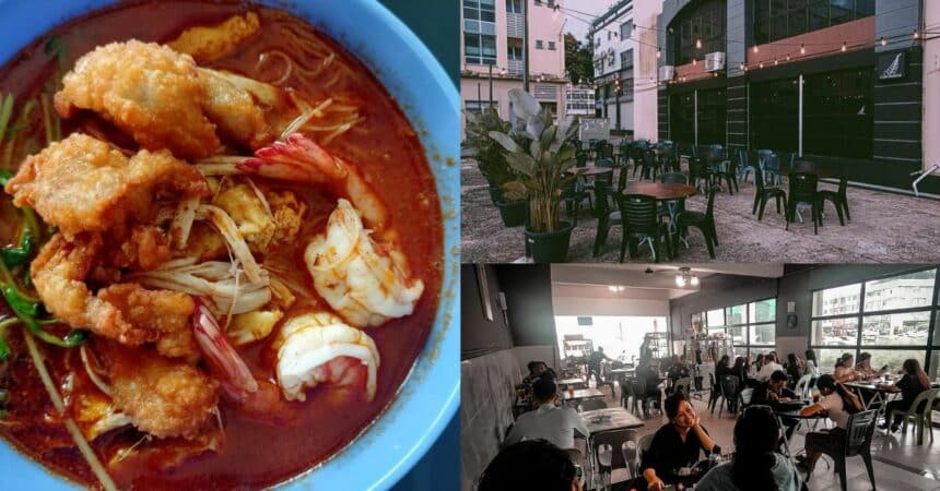 Laksa Jadi Tarikan Ramai, Anda Harus Ke Cafe Hideout Kuching