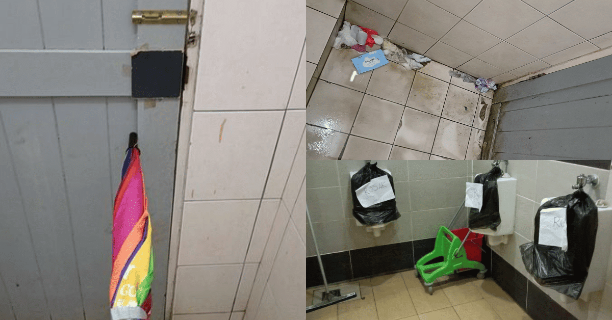 Lantai Kotor Dan Penuh Sampah, Netizen 'Loya' Lihat Keadaan Tandas Di HUS
