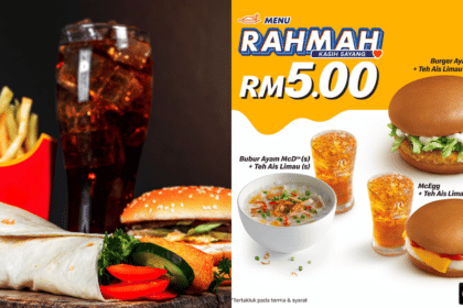 McDonald's Lancar Tiga Menu Rahmah Bermula Hari Ini