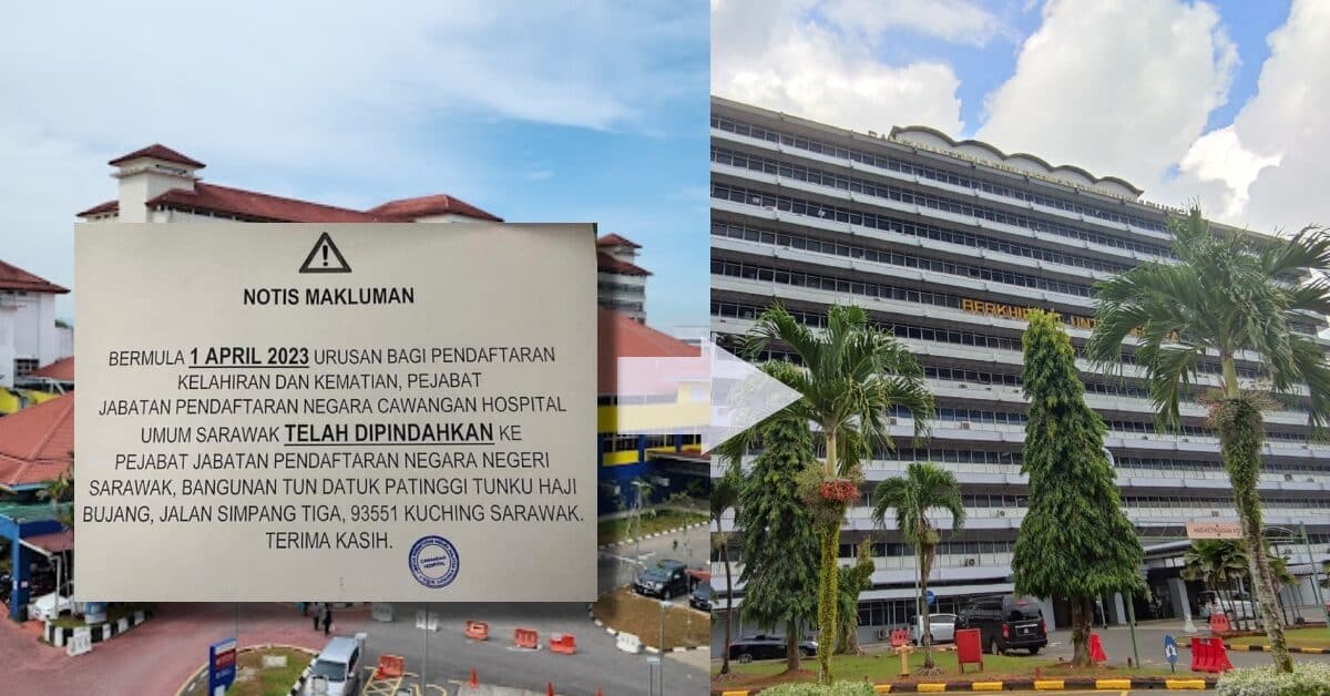Mulai 1 April, JPN Pindahkan Operasi Dari Hospital Umum Sarawak Ke Bangunan Tunku Haji Bujang