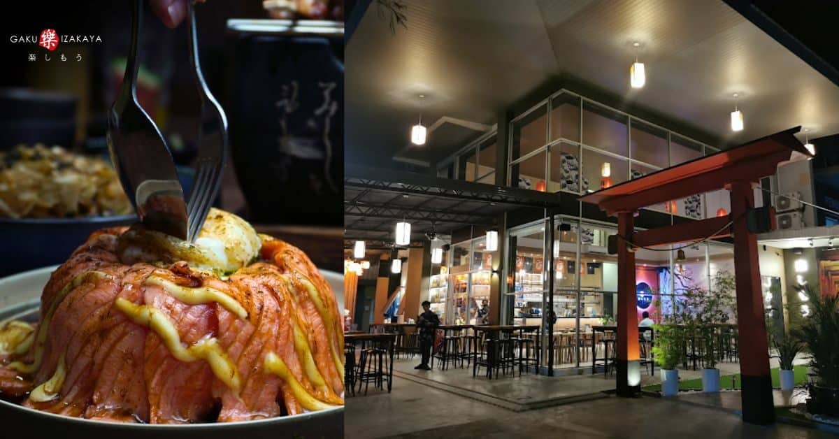 [NON-HALAL] Menawarkan Menu Jepun, Nikmati Pelbagai Jenis Makanan Jepun Di Gaku Izakaya KK