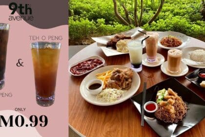 [NON-HALAL] Promosi Minuman 99 Sen Sahaja, 9th Avenue Cafe Kuching Jadi Tumpuan Ramai