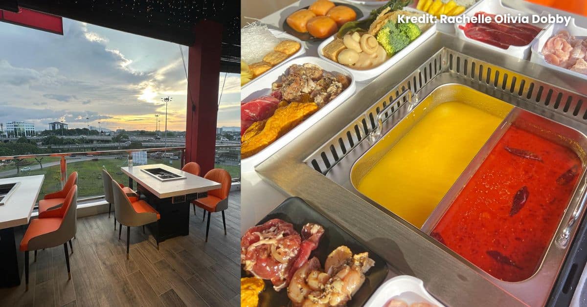 [NONHALAL] Siap Ada 'View' Cantik, Ju Xiang Ge BBQ & Hotpot Buffet