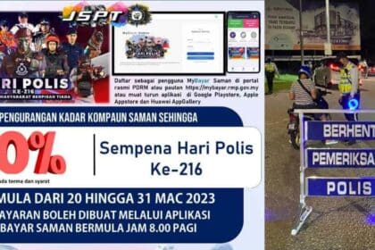PDRM Sarawak Tawar Diskaun Saman Hingga 60 Peratus Sempena Hari Polis Ke-216