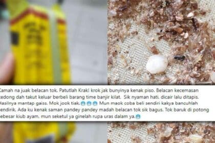 Pelik Tekstur 'Crispy', Wanita Terkejut Temui Pasir Dan Serpihan Cengkerang Dalam Belacan