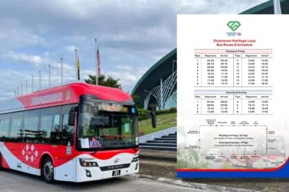 Pengangkutan Awam Mesra, Ini Adalah Jadual Terkini Bas Hidrogen Di Kuching