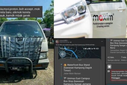 Pesan E-Hailing Tapi Demand Tak Nak Kereta 'Busuk', Pelanggan Dari Unimas Ini Raih Perhatian Netizen
