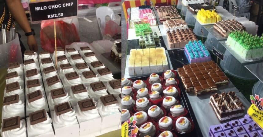 Semua RM2.50 Sahaja, Nikmati Kek Sedap Gerai Dapor Manis Yasmin Di Aeroville Food Festival
