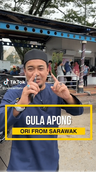 Selepas Laksa Sarawak, Wartawan Semenanjung Ini Puji Keenakan Ais Krim Gula Apong