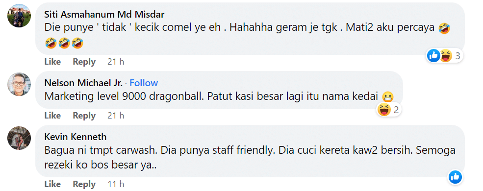Tular Banner 'Lee Min Ho Pernah Cuci Kereta Di Tuaran', Netizen Geli Hati Dengan Strategi Peniaga Ini