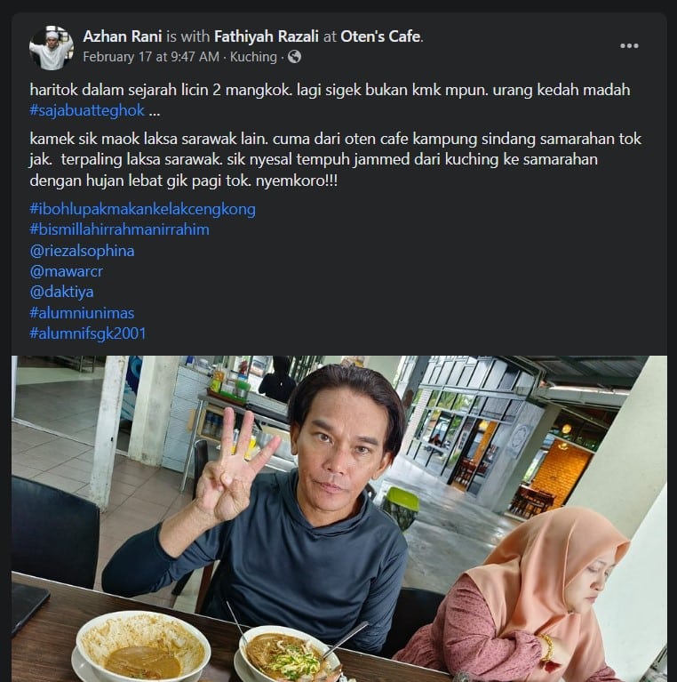 Port Kegemaran 'Ustaz Madi', Aedy Ashraf Dan Jay Iswazir Akui Keenakan Laksa Sarawak Di Oten