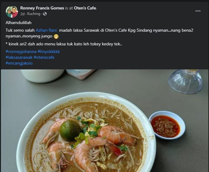 Port Kegemaran 'Ustaz Madi', Aedy Ashraf Dan Jay Iswazir Akui Keenakan Laksa Sarawak Di Oten