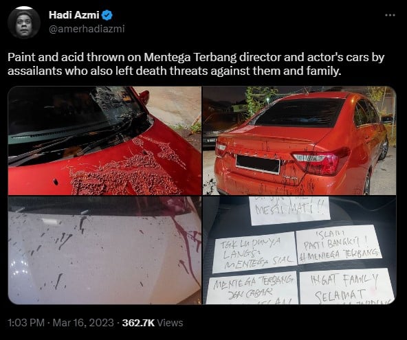 Dikatakan 'Hina Islam', Krew Filem Kontroversi Mentega Terbang Dedah Kini Hidup Ketakutan