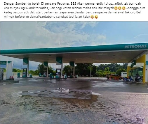 Tidak Lagi Beroperasi, Penduduk Sedih Petronas Jalan Santubong Tutup Secara Tiba-Tiba