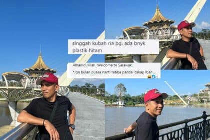 Sempoi Posing Depan DUN, Perkongsian Bell Ngasri Curi Tumpuan Netizen Sarawak