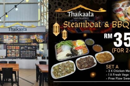 Serendah RM35 Per 2-3 Pax, Nikmati Set Ramadhan Menu Thai Di Thaikaata Steamboat & BBQ