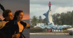 Siap Ada Lagu Titanic, Gelagat Lelaki Ini Berdiri Di Atas Tugu Ikan Di Tawau Buat Ramai Terhibur