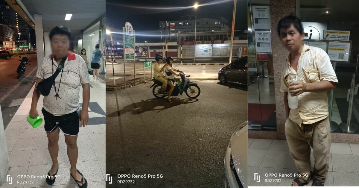 Suami Isteri Disangka Gelandangan Mengemis Di Sibu, Cetus Spekulasi Di Kalangan Netizen