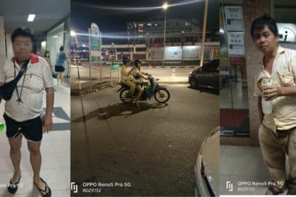 Suami Isteri Disangka Gelandangan Mengemis Di Sibu, Cetus Spekulasi Di Kalangan Netizen