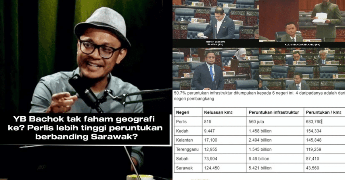 Tak Puas Hati Sabah Sarawak Dapat Bajet Lebih, Lelaki Ini Selamba 'Sekolahkan' MP