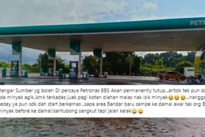 Tidak Lagi Beroperasi, Penduduk Sedih Petronas Jalan Santubong Tutup Secara Tiba-Tiba