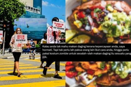 'Umpama Tolak Gunung Kinabalu Ke Perlis,' Netizen Tegur Protes Vegan Yang Seolah-Olah Memaksa