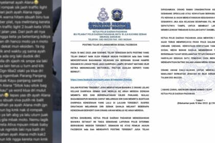 Wanita Dakwa Hampir Disamun Di Kawasan Matang Hilir, IPD Padawan Maklum Tiada Laporan Polis Dibuat