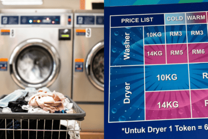 Dobi Rahmah Pertama Di Kuching, Wet And Dry Laundry Tawar Harga Serendah RM3 Sahaja