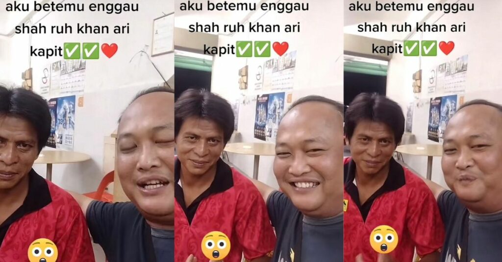 Memang Ada Iras, Netizen Terhibur Lihat Lelaki Mirip Shah Rukh Khan Dari Kapit Sarawak Ini