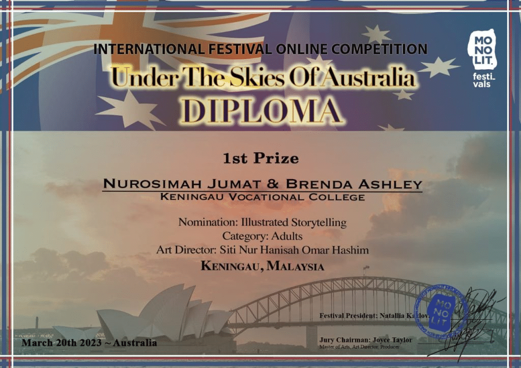 Duo 'Berkeperluan Khas' Dari Sabah Rangkul Gelaran Juara Storytelling Di Australia