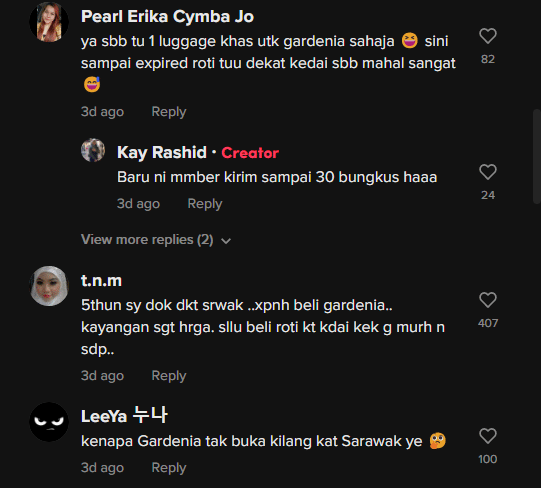'Baru Aku Nampak Roti Gardenia Harga Kayangan', Wanita Ini Terkejut Lihat Harganya Di Sarawak