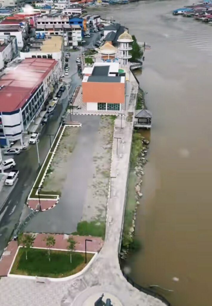 Telan Kos RM 60 Juta, Waterfront Limbang Bakal Menjadi Waterfront Terpanjang Di Sarawak