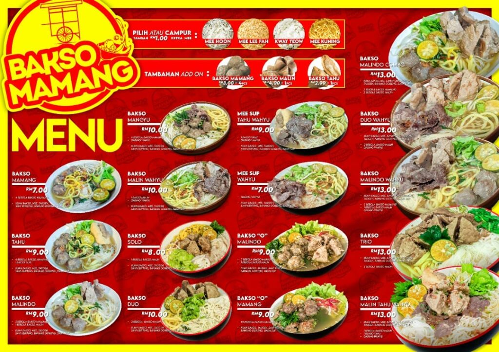 Buat Pencinta Bakso, Anda Wajib Cuba Keenakan Bakso Mamang Di Kuching