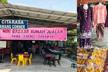 Ada Kuih-Muih Dan 'Sale' Baju Raya Murah, Anda Harus Ke Mini Bazaar Rumah Jualan Di Sarikei