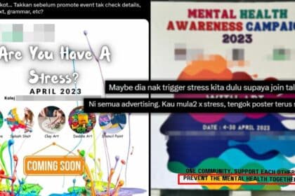 'Are You Have A Stress?' Poster Promosi Universiti Tempatan Ditegur Kerana Tidak Kena 'Proofread'