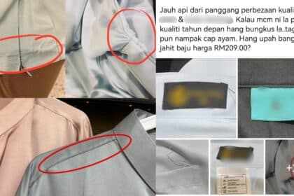 Baju Raya Mahal Sampai RM200 Tapi Kualiti 'Hauk', Netizen Luah Rasa Kesal Terhadap Jenama Popular Ini