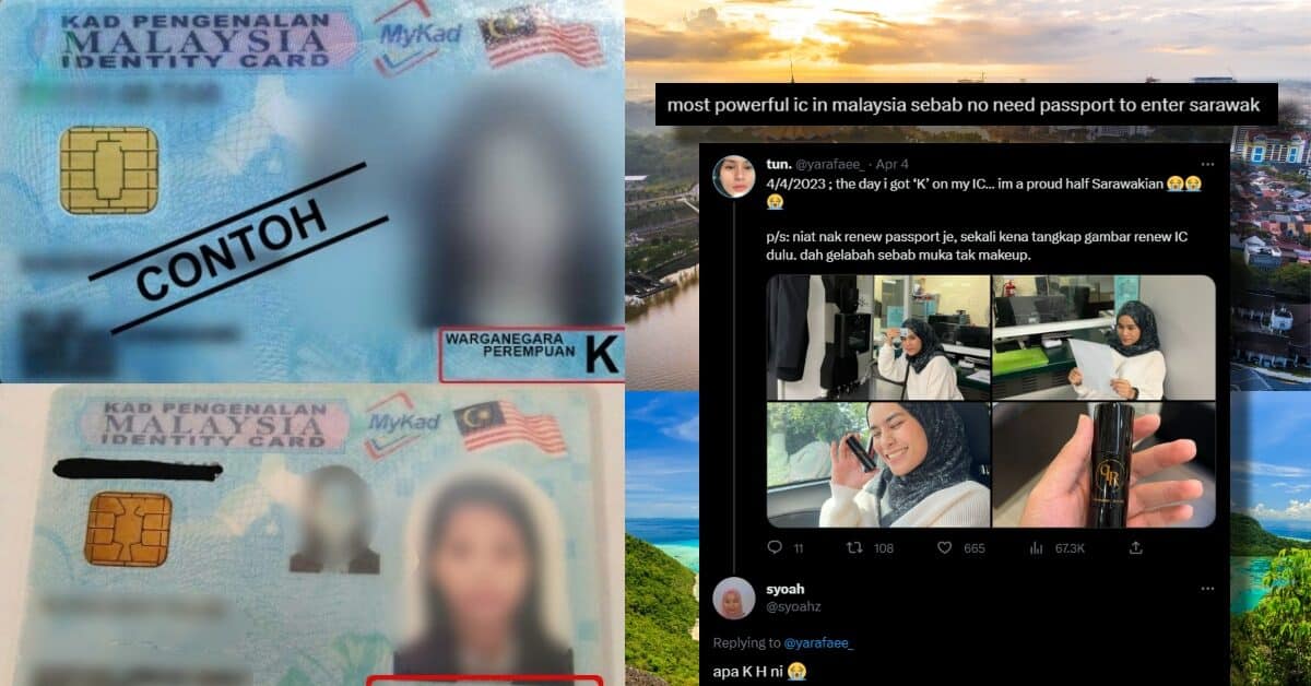 Berbeza Dengan Semenanjung, Ketahui Hak Keistimewaan Sabah Dan Sarawak Pada Kad Pengenalan