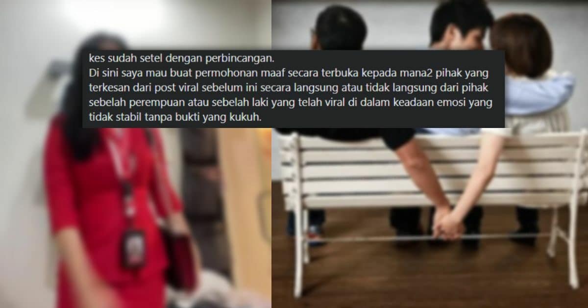 Dakwa Tunang Curang Dengan Steward, Lelaki Ini Tampil Bagi Penjelasan Lanjut