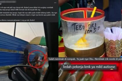 Didakwa Kena Rompak Tepi Jalan, Remaja OKU Penjual Air Tebu Di Demak Ini Raih Simpati Netizen
